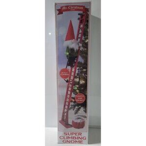 Mr. Christmas Super Climbing Gnome NIB
